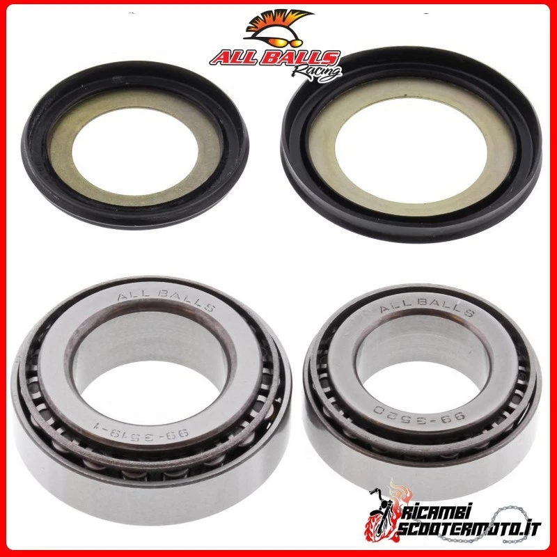 ALL BALL STEERING BEARING KIT HONDA CB1100F SUPER SPORT 1983 22-1020#1706 - Image 1 of 1