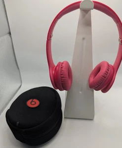 Cuffie Beats by Dr. Dre Solo HD Over The Ear rosa caldo cablate testate NO CAVO - Foto 1 di 8