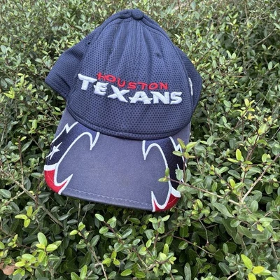 NFL New Era 39Thirty Pequeño/Mediano Houston Texans Sombrero de Malla Foto 1 de 4