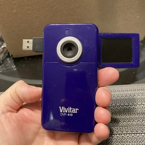Vivitar DVR-410 Camcorder - Grape tested and working - Picture 1 of 22