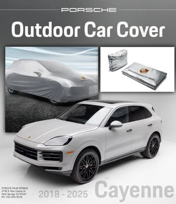 Genuine Porsche Cayenne E3 2018-2026 OUTDOOR car cover 9Y0044004 (L) - Image 1 of 4