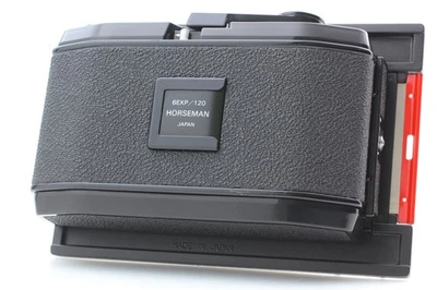 Type 612 [Top MINT] HORSEMAN 6EXP 120 Roll Film Back Holder 6x12 4x5 From JAPAN - Image 1 of 4