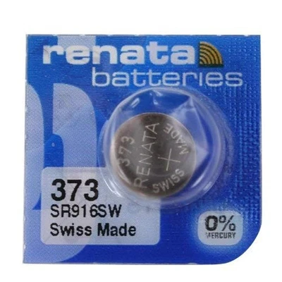 Renata 373 SR916SW Pile bouton Argenté 155 V - Photo 1/4