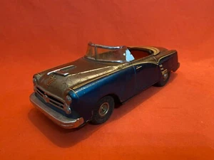 VINTAGE CAR CONVERTIBLE PN-160 TIN TOY METALLIC CABRIO WEST GERMANY 1950 - Picture 1 of 10
