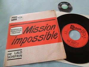 7" Single Lalo Schifrin  Mission Impossible 1967 France | EX - Bild 1 von 7