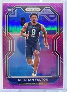 2020 Panini Prizm Kristian Fulton /125 Purple Prizm RC Rookie Titans #397 - Picture 1 of 2
