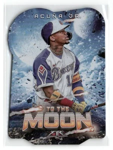 Topps Fire To The Moon 2022 Ronald Acuña Jr. #TTM-5 Atlanta Braves Inserto - Imagen 1 de 2