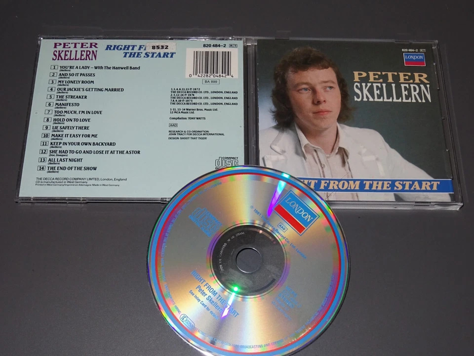 PETER SKELLERN - RIGHT FROM THE START / WEST-GERMANY-CD (MINT-) - Bild 1 von 1