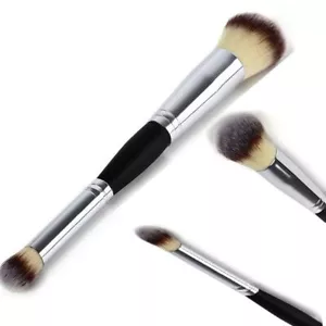 Blending Foundation Tool Double Ended Makeup Brush CosmeticEyeshadow Blush Brush - Picture 1 of 8