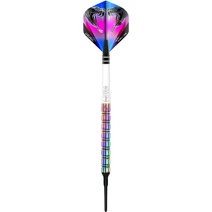Softdarts Red Dragon Peter Wright Snakebite, 85% Tungsten Rainbow-Effekt - 18g - Picture 1 of 2