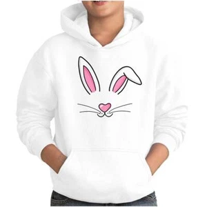 Cute Easter Bunny Rabbit Halloween Costume Youth Girls Hoodie Sweatshirts Kids - Picture 1 of 7