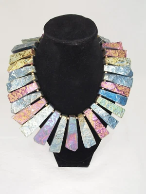 Colar declaração rocha multicolorido Tory Burch - Imagem 1 de 4