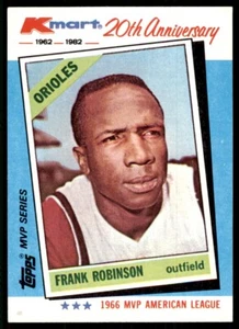 1982 Topps Kmart Frank Robinson Baseballl Cards #9 - Picture 1 of 2