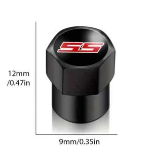 4Pk Heavy Duty Aluminum Alloy Valve Cap Covers will Fit Chevy Camaro - US SELLER - Picture 1 of 4