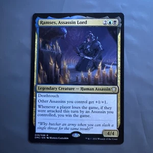 Ramsés, Assassin Lord Commander: Dominaria United Regular - Imagen 1 de 1