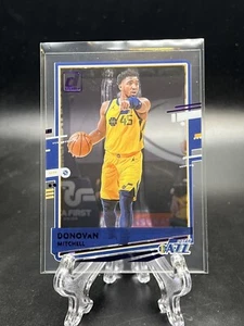 2020-21 Clearly Donruss Purple #41 Donovan Mitchell Jazz Cavs - Picture 1 of 2