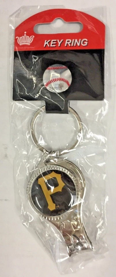Pittsburgh Pirates MLB 3-IN-1 Keychain, Nail Clipper, Bottle Opener - Image 1 of 1