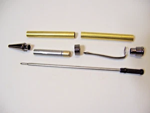 30 Gun Metal Slimline Pen Kits #958 - Picture 1 of 1