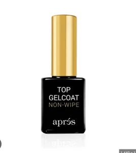 Apres Non-Wipe Gel Top Coat (Top Gelcoat) - .5 fl oz - New Authentic - Picture 1 of 2