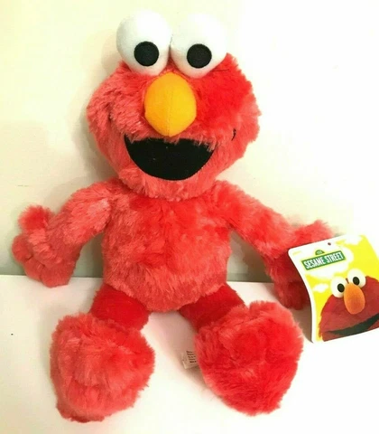 New Sesame Street Elmo Large 14 inch Plush Red Soft Toy. Licensed Cover