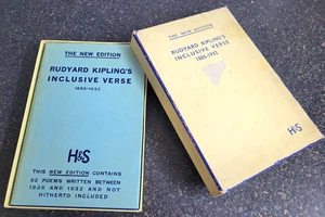 Rudyard Kiplings inklusive Vers 1885 - 1932 4. Auflage 1. Eindruck 1933 - Bild 1 von 13
