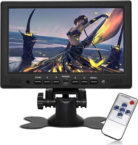 7'' Portable Mini HDMI Monitor HD VGA Screen for Mac Mini/TV/Raspberry PI/Camera - Picture 1 of 8