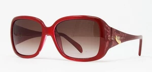 Emilio Pucci EP685S 623 Cherry 56mm Square Plastic Women's Sunglasses - Picture 1 of 5