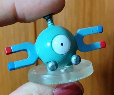 Pokemon Magnemite Figure Tomy Authentic Vintage Rare PVC Toy Monster Collection  - Image 1 of 4