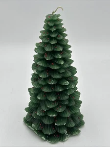 Vintage 1997 duftende Weihnachtsbaumkerze 10" aktuellen Zustand siehe Fotos - Bild 1 von 24