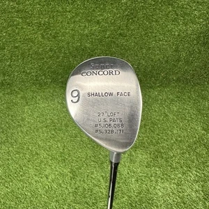 Super Concord Shallow Face 9 Wood 27* ⛳️ Mercury Seniors Flex Graphite RH 39” - Picture 1 of 17