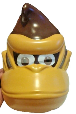 Donkey Kong Halloween Mask Super Mario Bros Adult Costume Nintendo Cosplay - Image 1 of 4