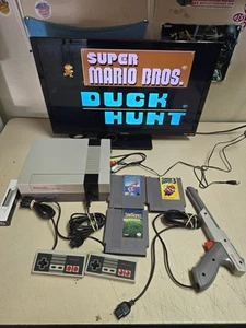 1985 Original NES Nintendo System Console + New 72 Pin Authentic & Clean! SMARIO - Picture 1 of 14