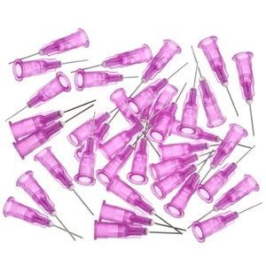 Dispensing Needle, 24Ga x 1/2'' Blunt Tip Syringe Dispenser Needles with Lure... - Picture 1 of 8