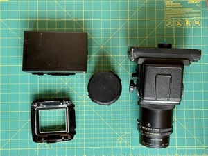 Mamiya RB67 Pro S Camera 180mm K/L 1:4.5 Lens 180mm Sekor C 1:4.5 Polaroid Back - Picture 1 of 7