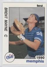 1990 Best Memphis Chicks Brent Mayne #1 Rookie RC