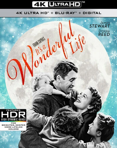 It's a Wonderful Life [New 4K UHD Blu-ray] With Blu-Ray, 4K Mastering, Digital - Image 1 of 1