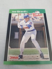 Donruss The Rookies 1989 Joe Girardi Chicago Cubs #23
