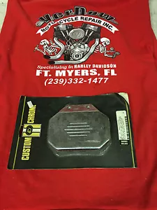 HARLEY DAVIDSON CHROM BILLIT SPULENABDECKUNG FÜR COMPUTERFIRE KLEINE SPULE - Bild 1 von 2