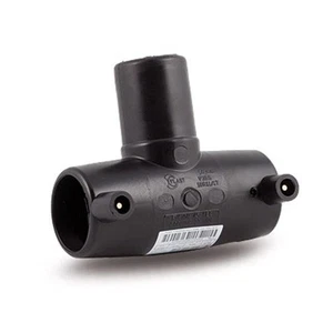 TEE ELETTROSALDABILE PE 100 DN 63 PER TUBO POLIETILENE ACQUA PN 16/GAS S5 - Foto 1 di 1