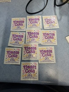 Lot of 10 McDonalds 1988 Fiesta Coins - Unopened/Sealed - Picture 1 of 3