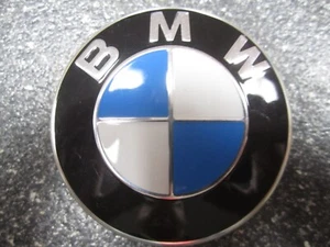 BMW Black Blue White OEM Center Cap 2-1/8" 56mm 3613 10333410 6850834 - One/1* - Picture 1 of 6