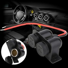12V Cigarette Lighter socket Car Motor Female Power Plug Fire-retardant
