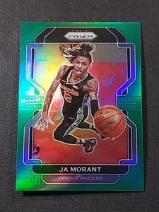 JA MORANT 2021-22 Panini Prizm Holo Green Prizm Parallel #194 Memphis Grizzlies - Bild 1 von 2