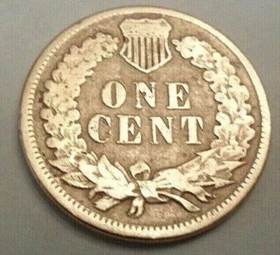 1884 indian head penny - Image 1 of 2