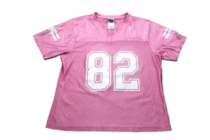 Dallas Cowboys Women's Pink Large Jersey Jason Witten #82 NFL Football Y2K - Picture 1 of 10