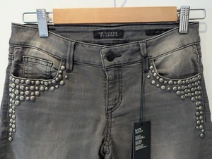 Designer Guess Jeans New With Tags Kate Skinny Embellishments RRP $189 Size 8 26 - Picture 1 of 10