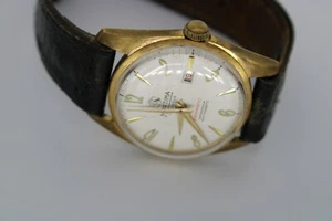 Sharp French Mortima Datomatic mechanische manuelle Winduhr - gerade gewartet - Bild 1 von 12