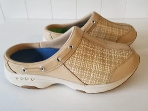 BOGS Waterproof Work Clog Comfort Slip-On Tan/Brown & White Women US Size 7.5 - Picture 1 of 7