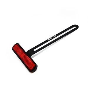 SEPTAR MOTO motard CATARIFRANGENTE CATADIOTTRO per porta targa UNIVERSALE - Picture 1 of 2