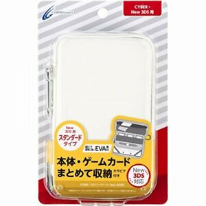 CYBER Semi Hard Case White for New Nintendo 3DS B00N9SU46A 4544859020551